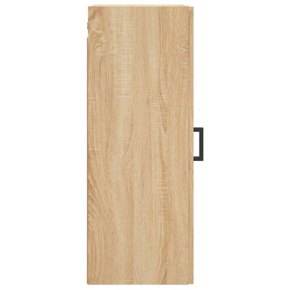vidaXL Wall Mounted Cabinet Sonoma Oak 34.5x34x90 cm