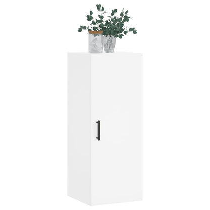vidaXL Wall Mounted Cabinet White 34,5x34x90 cm