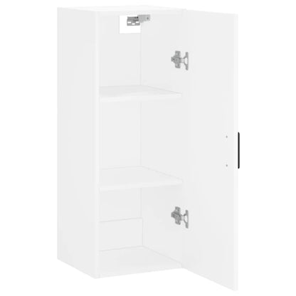 vidaXL Wall Mounted Cabinet White 34,5x34x90 cm