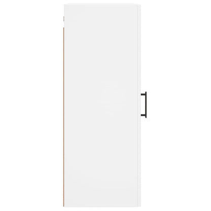 vidaXL Wall Mounted Cabinet White 34.5x34x90 cm