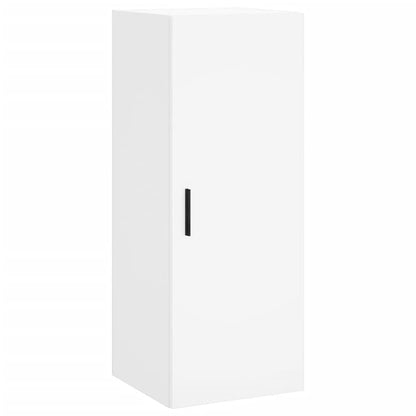 vidaXL Wall Mounted Cabinet White 34.5x34x90 cm
