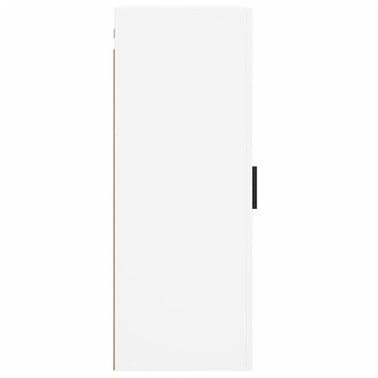 vidaXL Wall Mounted Cabinet White 34.5x34x90 cm