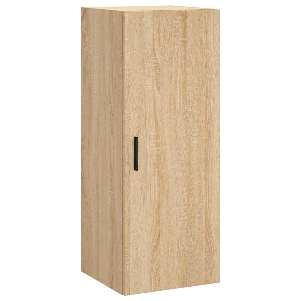 vidaXL Wall Mounted Cabinet Sonoma Oak 34,5x34x90 cm