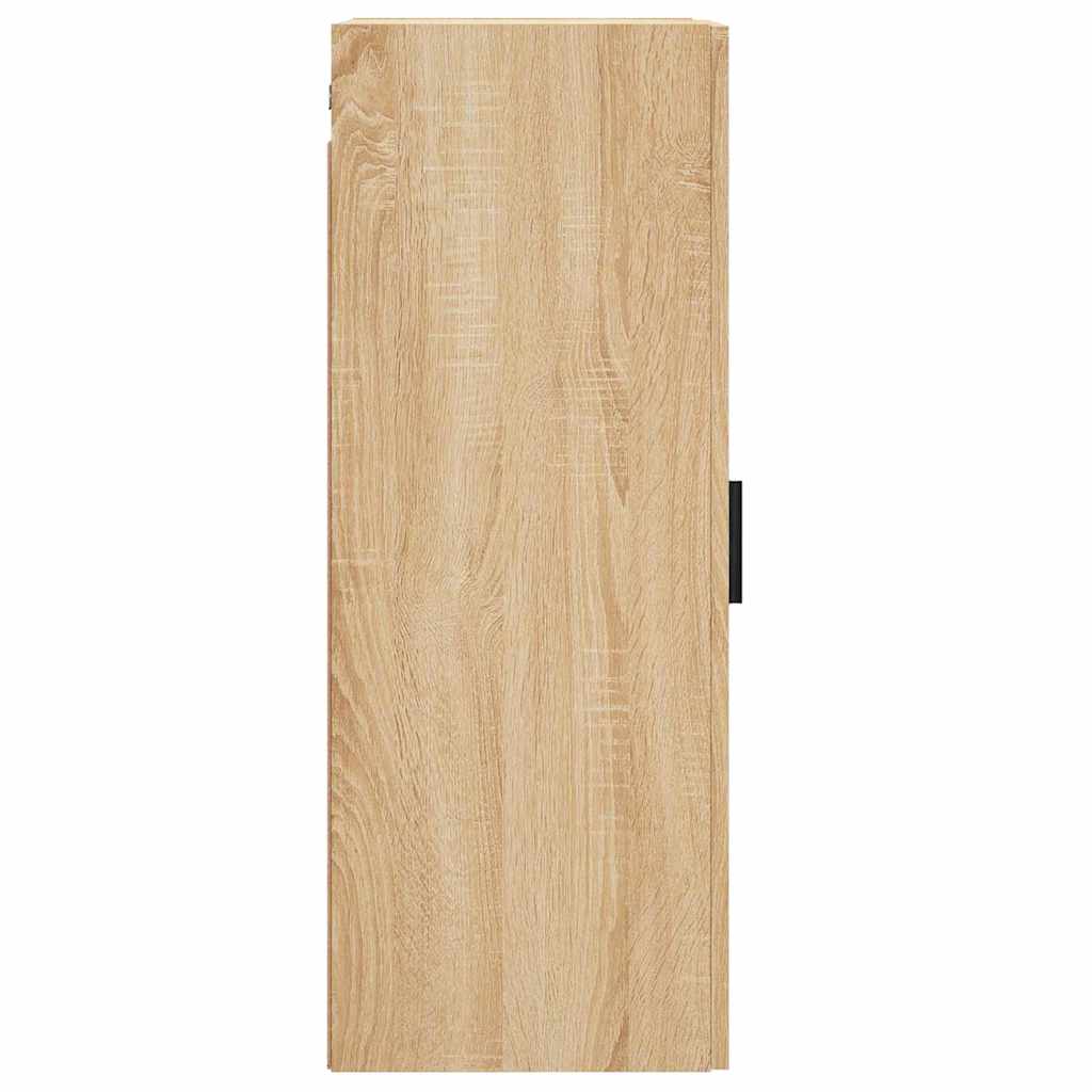 vidaXL Wall Mounted Cabinet Sonoma Oak 34.5x34x90 cm
