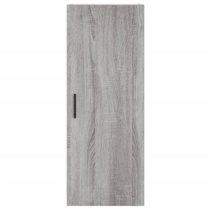 vidaXL Wall Mounted Cabinet Grey Sonoma 34.5x34x90 cm