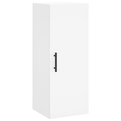 vidaXL Wall Mounted Cabinet White 34,5x34x90 cm
