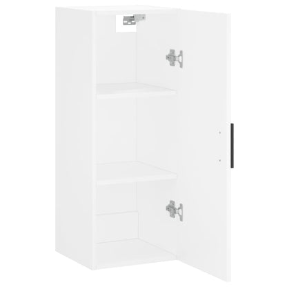 vidaXL Wall Mounted Cabinet White 34,5x34x90 cm