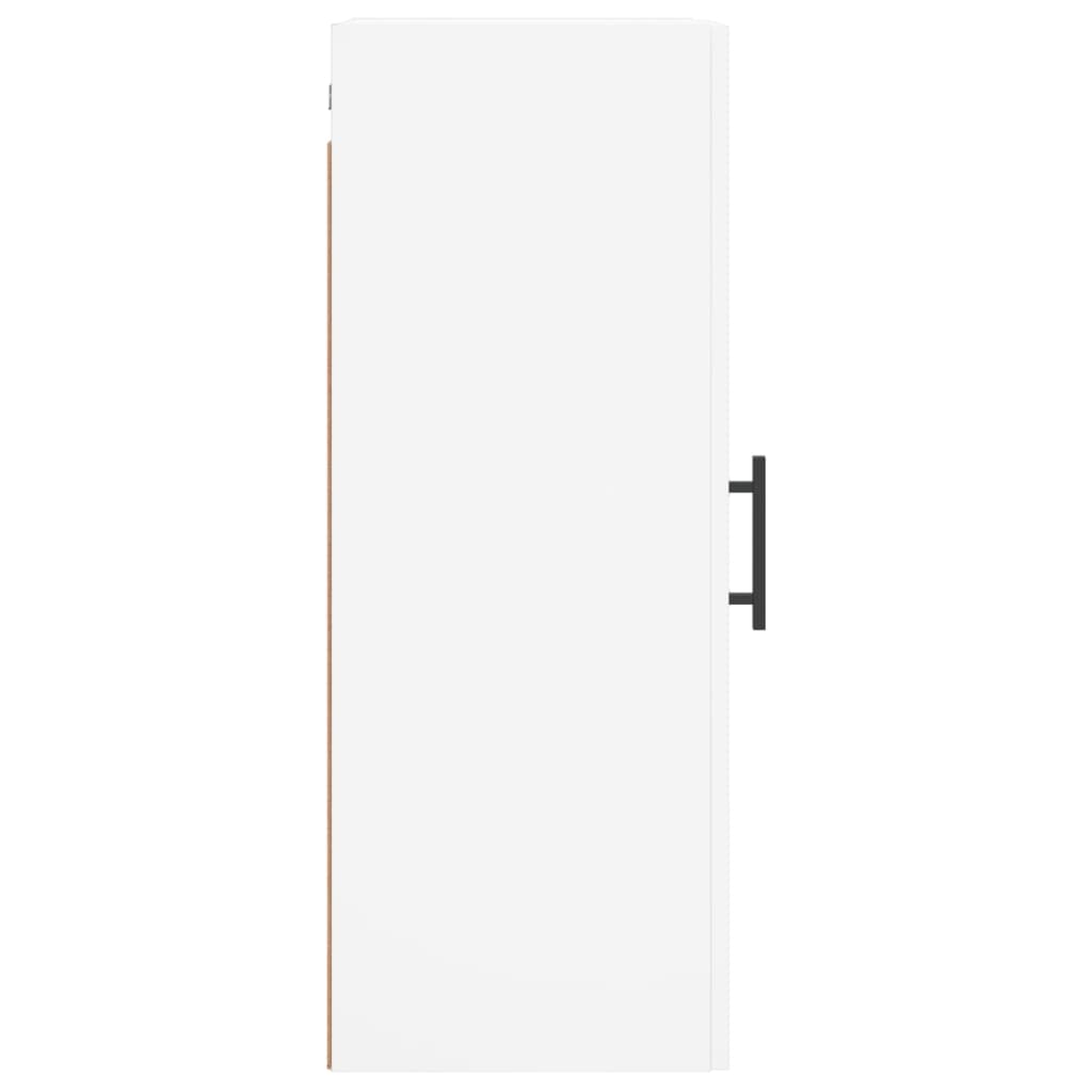 vidaXL Wall Mounted Cabinet White 34.5x34x90 cm