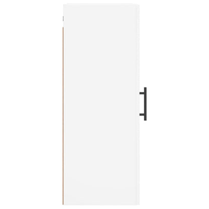 vidaXL Wall Mounted Cabinet White 34.5x34x90 cm