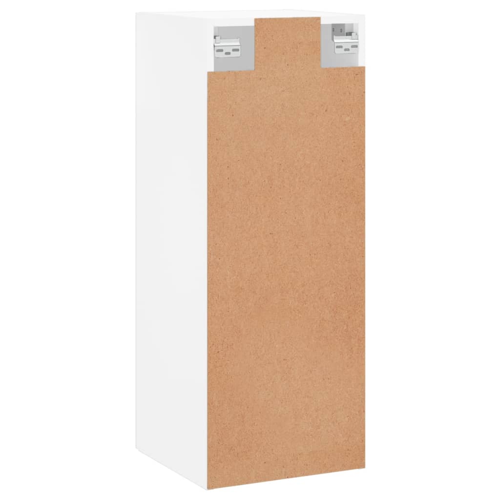 vidaXL Wall Mounted Cabinet White 34,5x34x90 cm