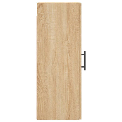 vidaXL Wall Mounted Cabinet Sonoma Oak 34,5x34x90 cm