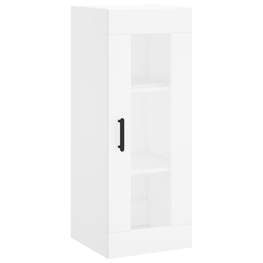 vidaXL Wall Mounted Cabinet White 34,5x34x90 cm