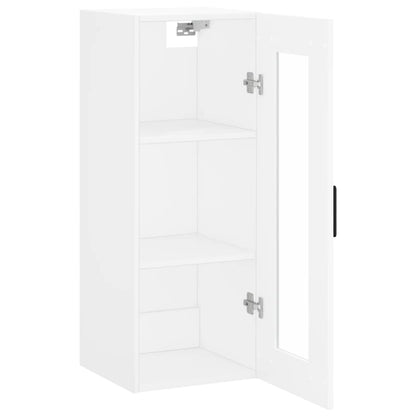vidaXL Wall Mounted Cabinet White 34,5x34x90 cm