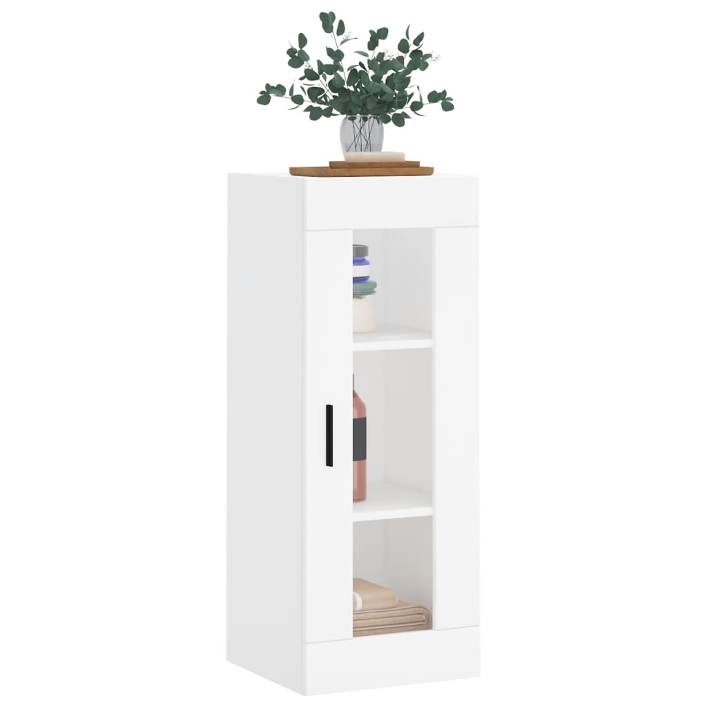 vidaXL Wall Mounted Cabinet White 34,5x34x90 cm