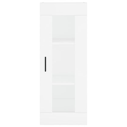vidaXL Wall Mounted Cabinet White 34.5x34x90 cm