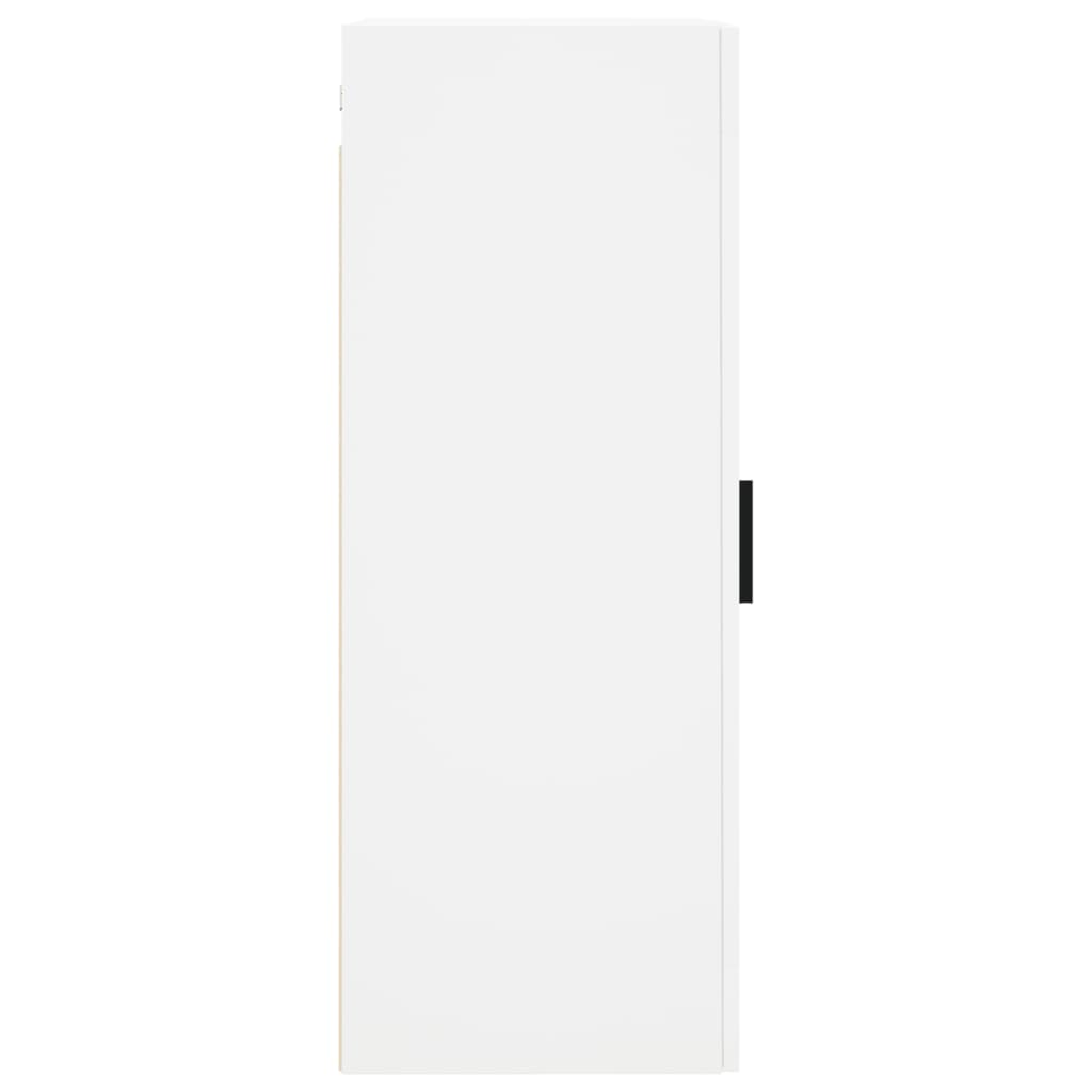 vidaXL Wall Mounted Cabinet White 34,5x34x90 cm
