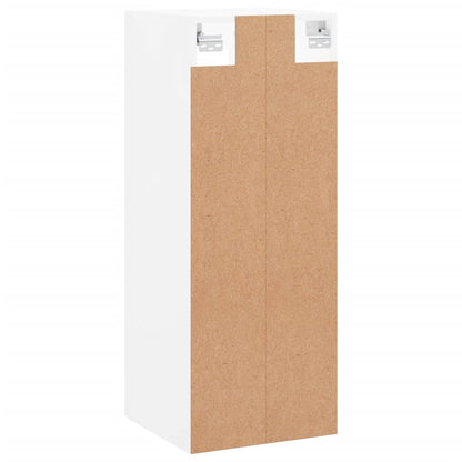 vidaXL Wall Mounted Cabinet White 34,5x34x90 cm
