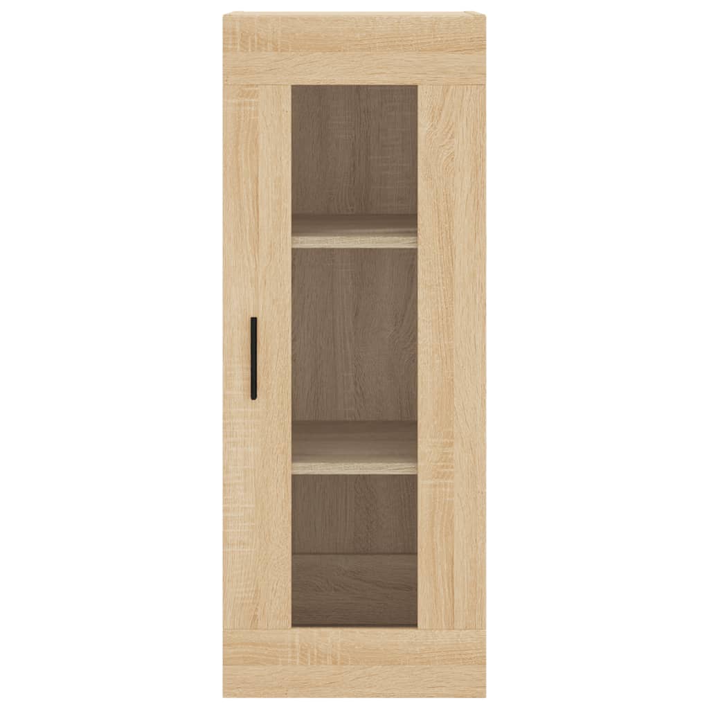 vidaXL Wall Mounted Cabinet Sonoma Oak 34,5x34x90 cm