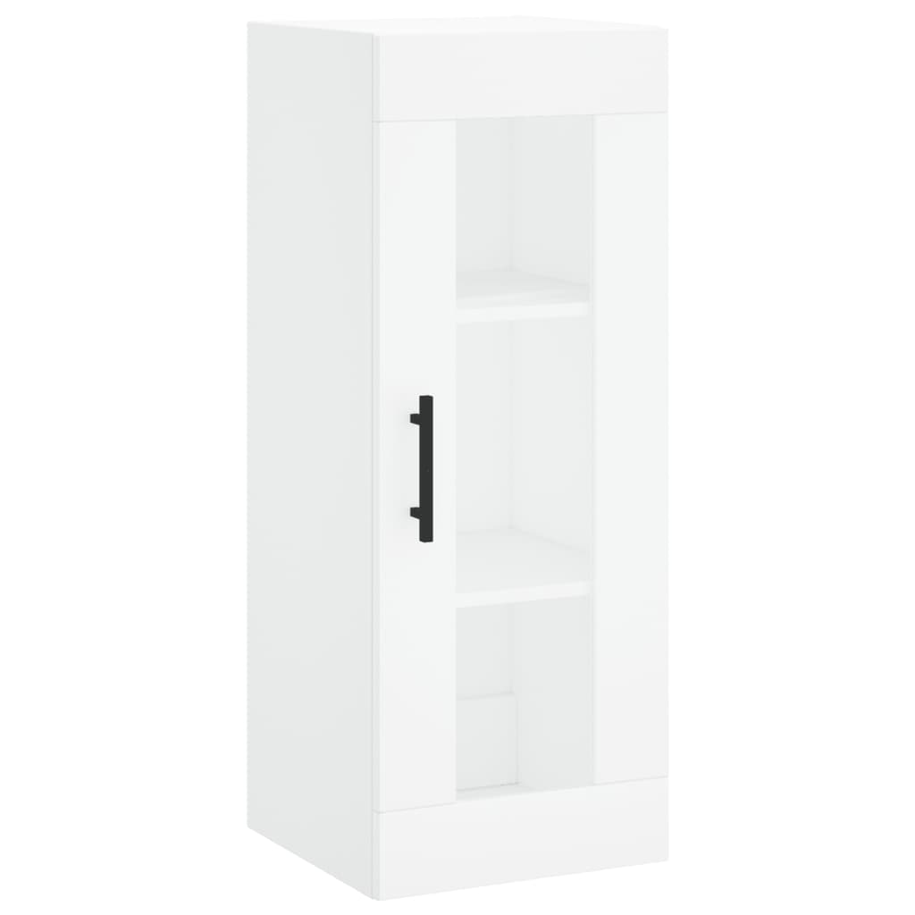 vidaXL Wall Mounted Cabinet White 34.5x34x90 cm