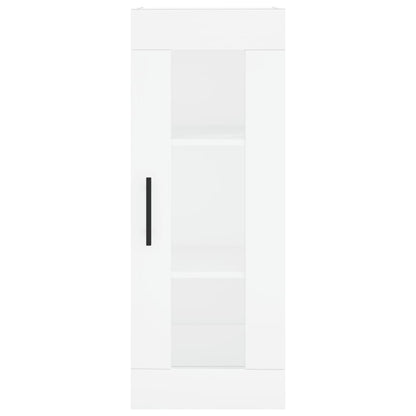 vidaXL Wall Mounted Cabinet White 34.5x34x90 cm