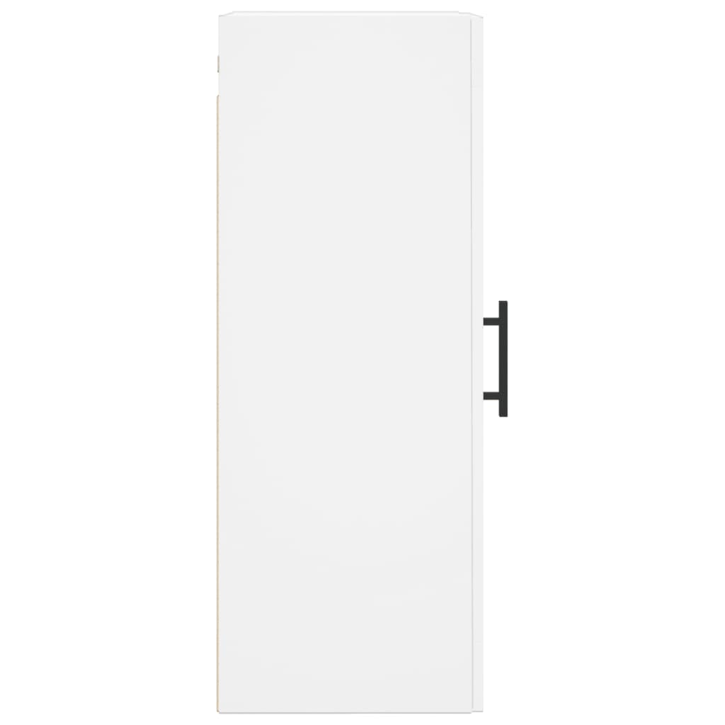 vidaXL Wall Mounted Cabinet White 34.5x34x90 cm