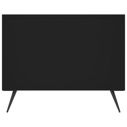 vidaXL Coffee Table Black 90x50x40 cm Engineered Wood