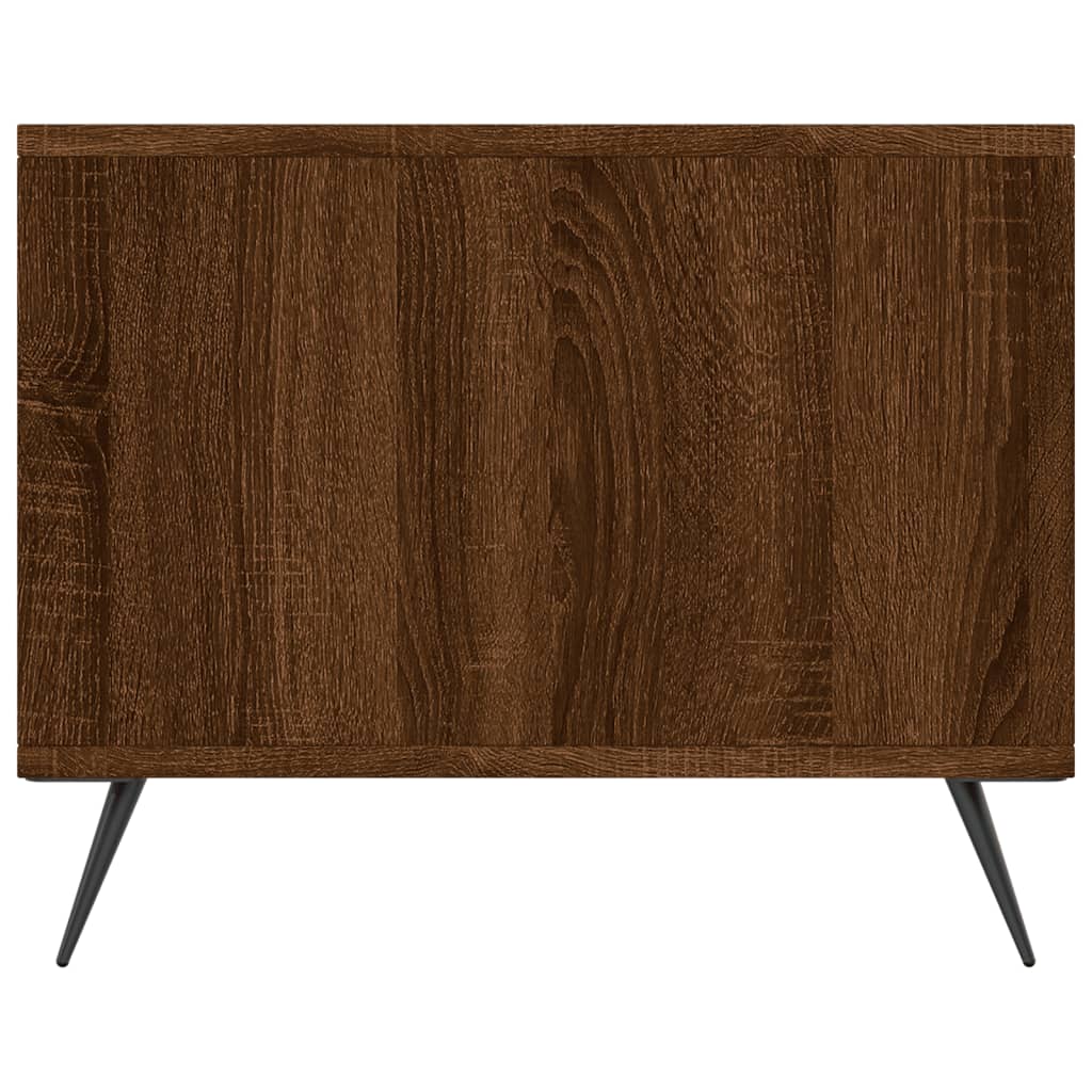 vidaXL Coffee Table Brown Oak 90x50x40 cm Engineered Wood