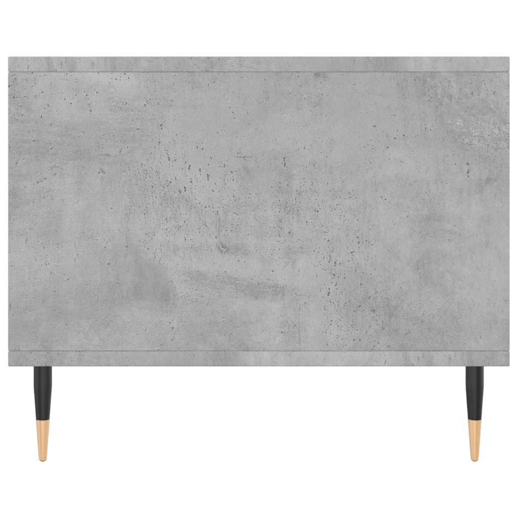 vidaXL Coffee Table Concrete Grey 90x50x40 cm Engineered Wood