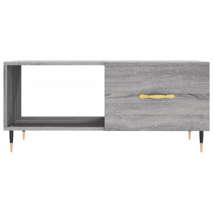 vidaXL Coffee Table Grey Sonoma 90x50x40 cm Engineered Wood