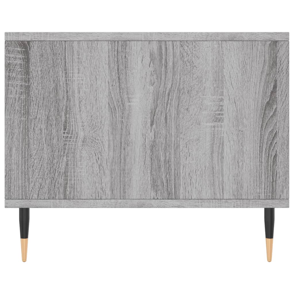 vidaXL Coffee Table Grey Sonoma 90x50x40 cm Engineered Wood