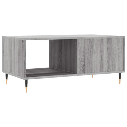 vidaXL Coffee Table Grey Sonoma 90x50x40 cm Engineered Wood
