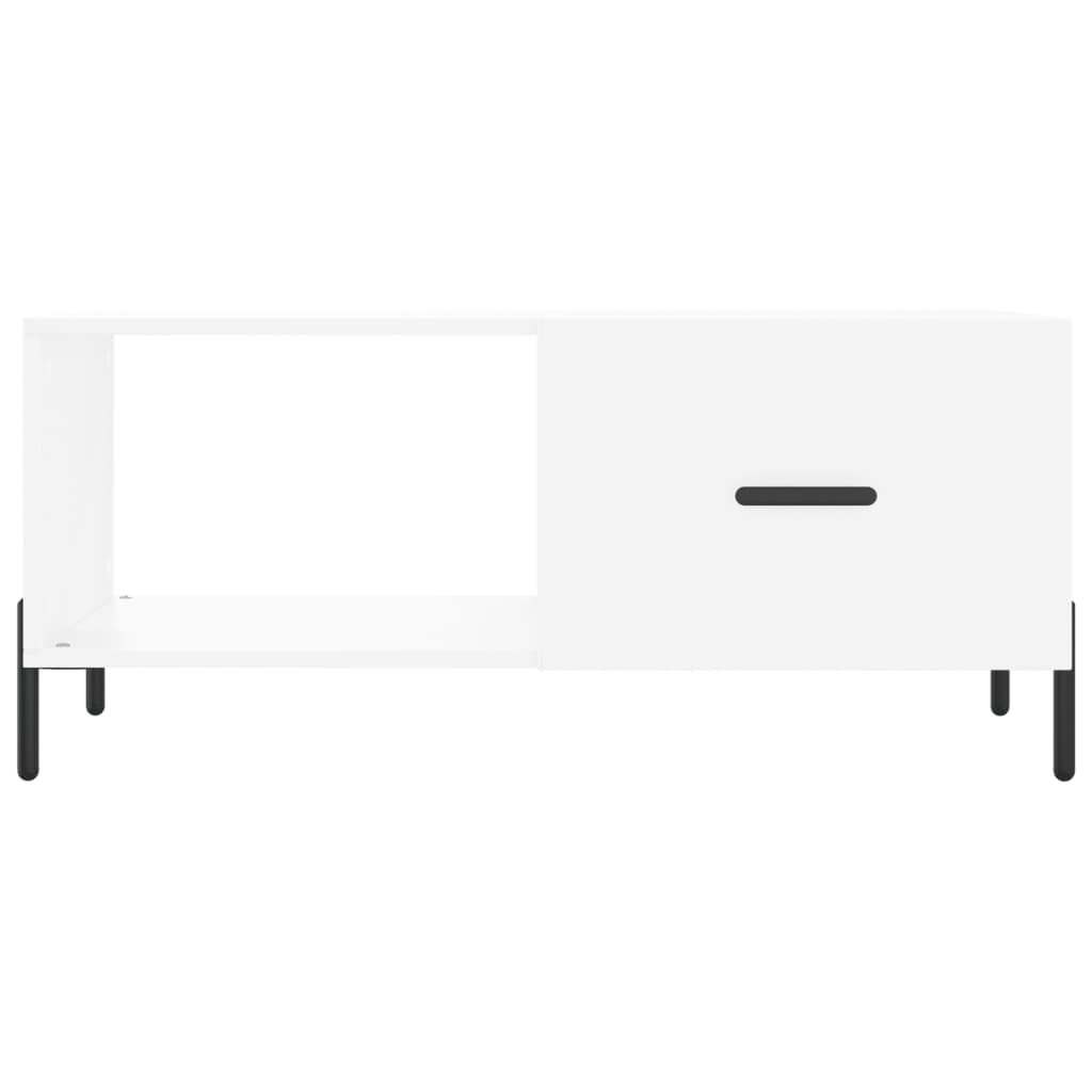 vidaXL Coffee Table White 90x50x40 cm Engineered Wood