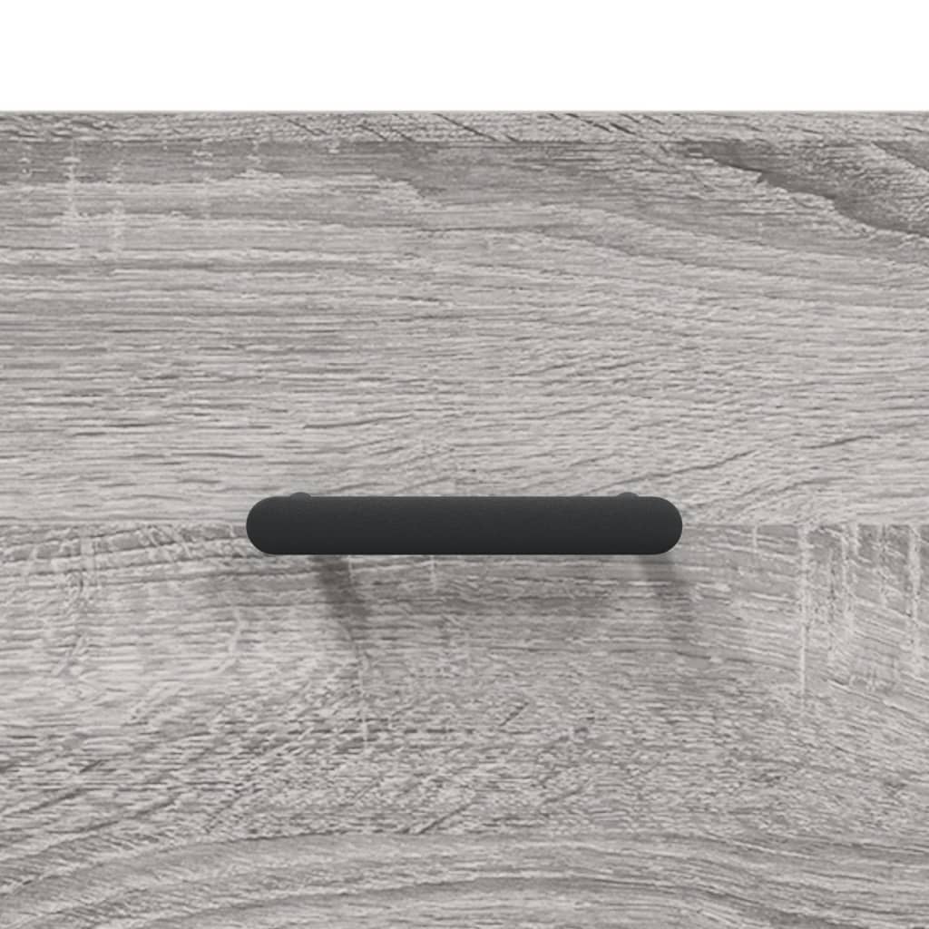 vidaXL Coffee Table Grey Sonoma 90x50x40 cm Engineered Wood