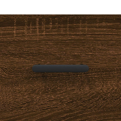 vidaXL Coffee Table Brown Oak 90x50x40 cm Engineered Wood