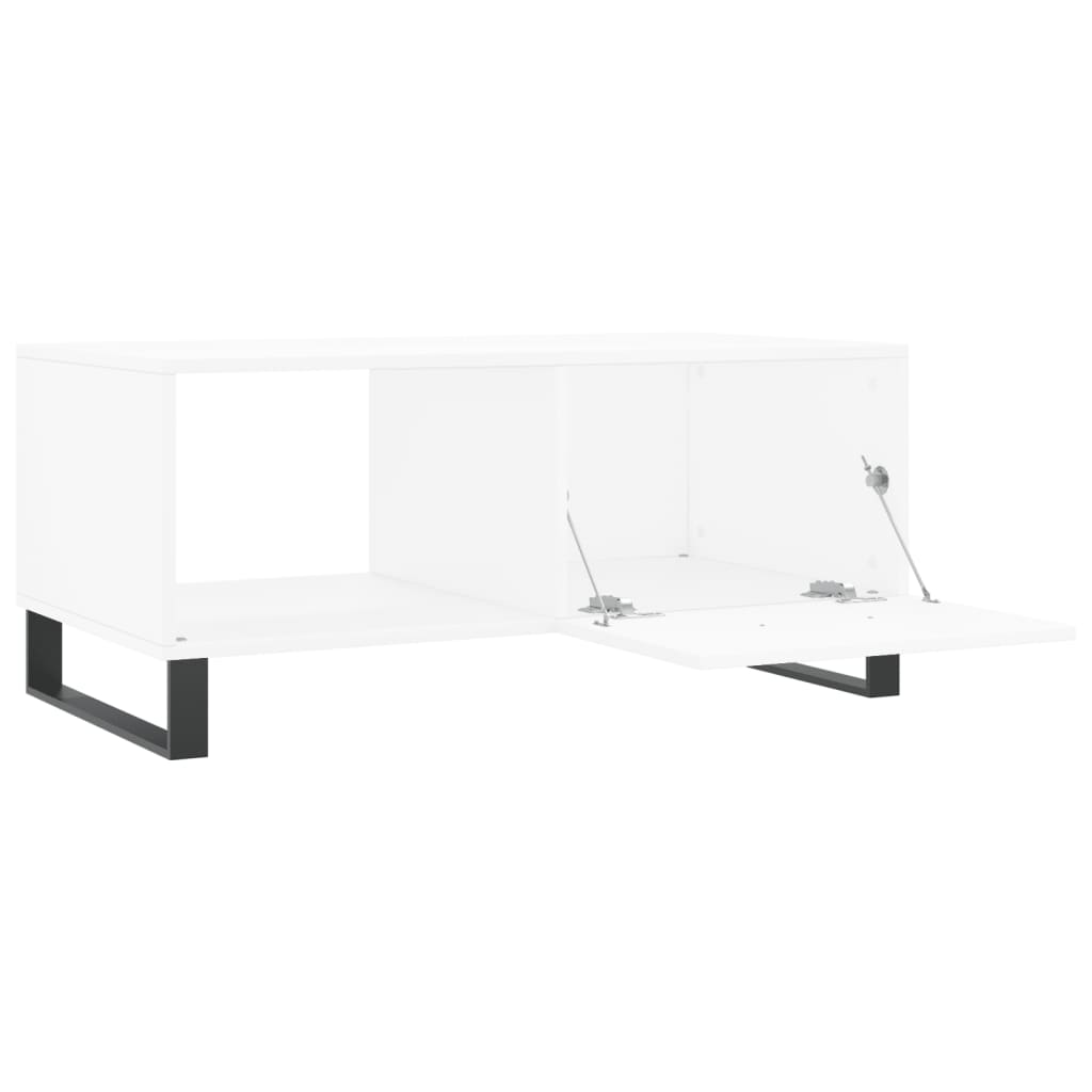 vidaXL Coffee Table White 90x50x40 cm Engineered Wood