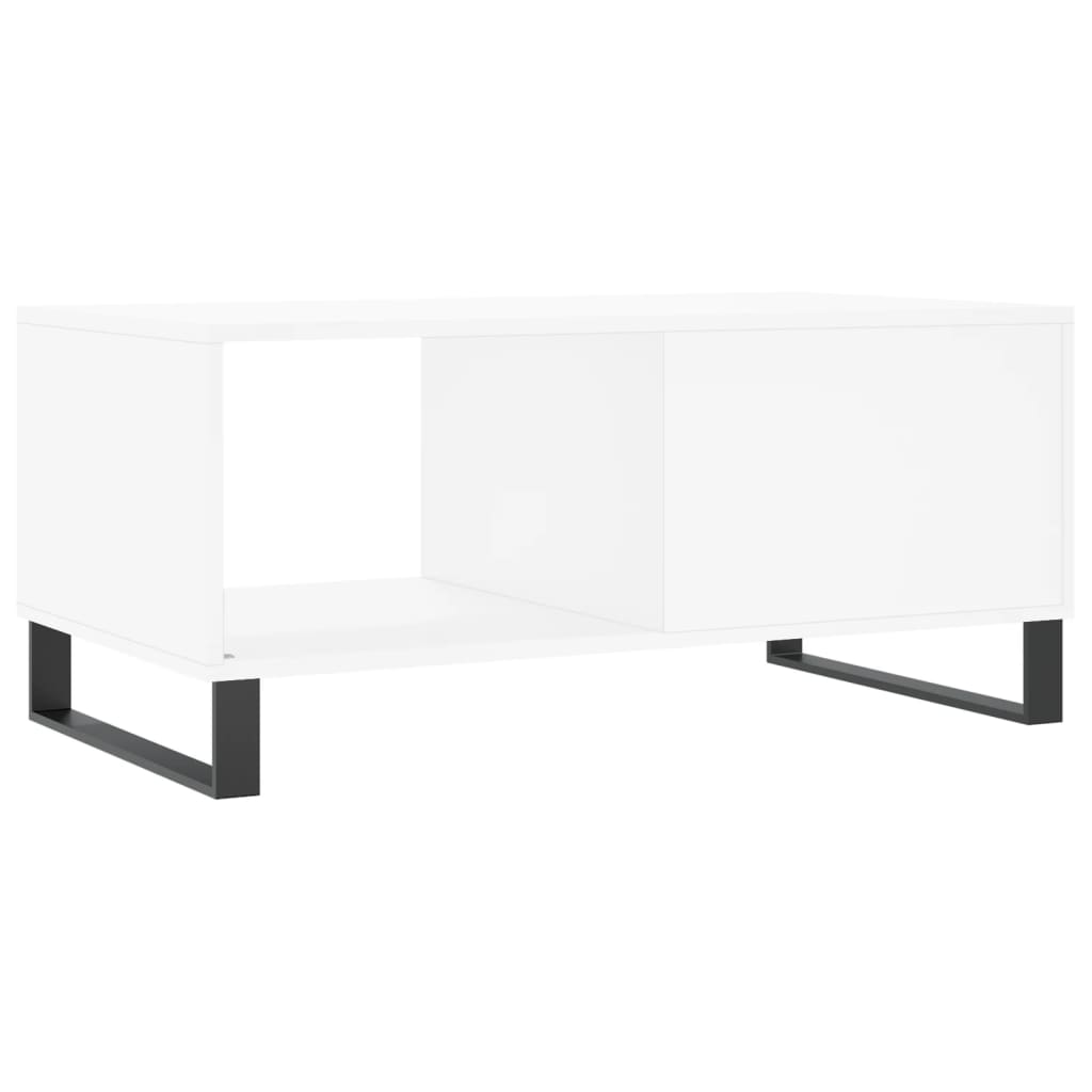 vidaXL Coffee Table White 90x50x40 cm Engineered Wood