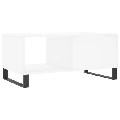 vidaXL Coffee Table White 90x50x40 cm Engineered Wood