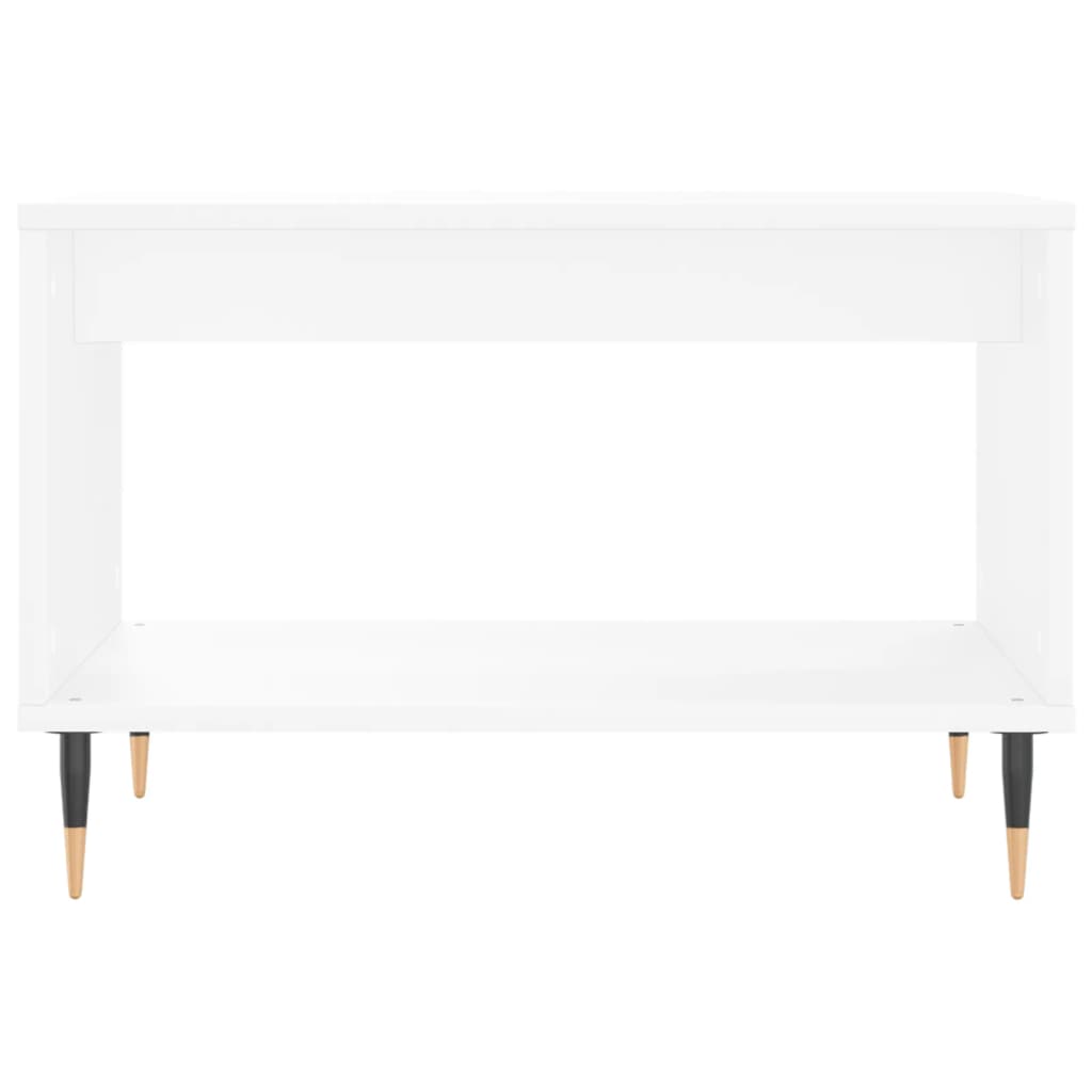 vidaXL Coffee Table White 60x50x40 cm Engineered Wood