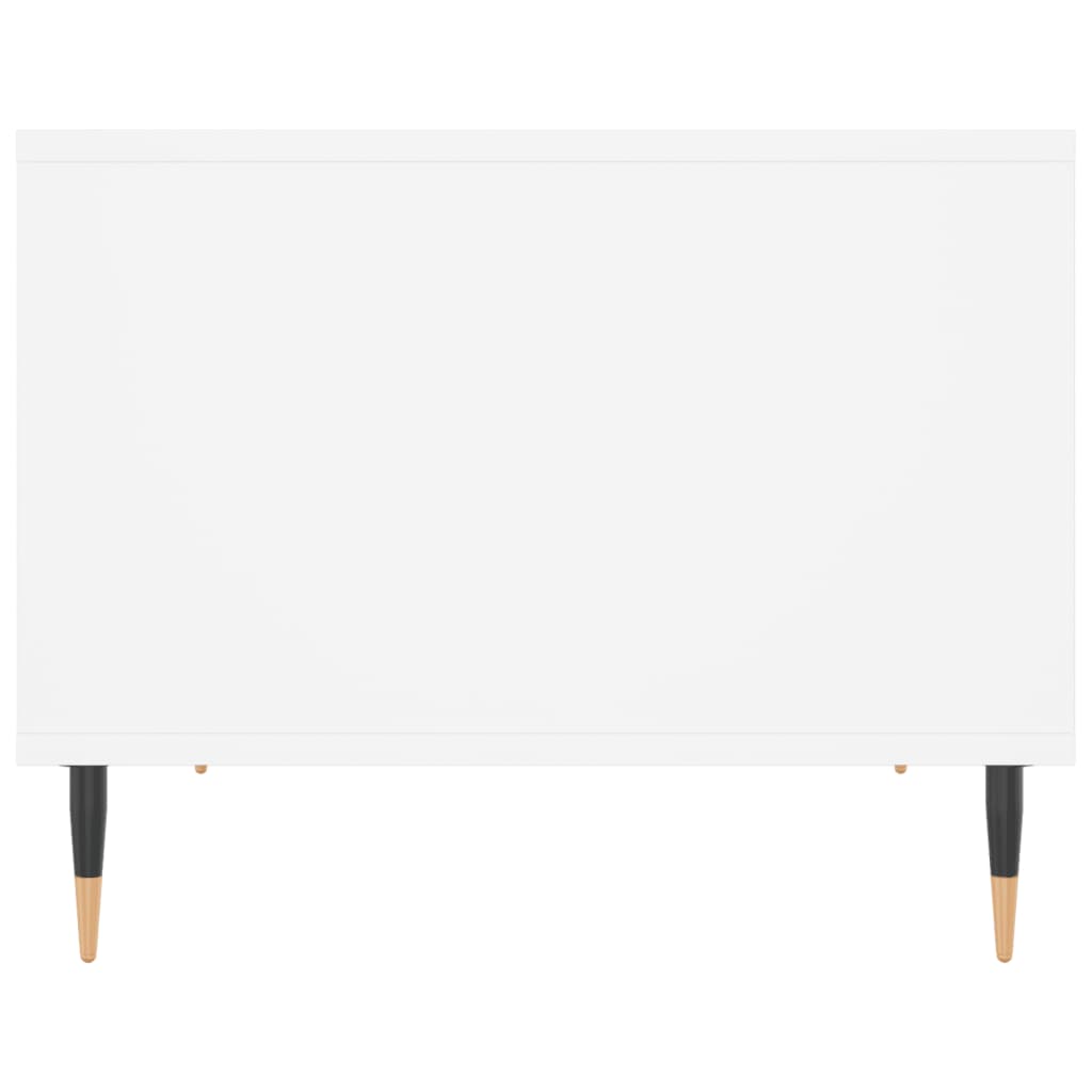 vidaXL Coffee Table White 60x50x40 cm Engineered Wood