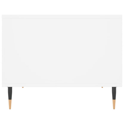 vidaXL Coffee Table White 60x50x40 cm Engineered Wood