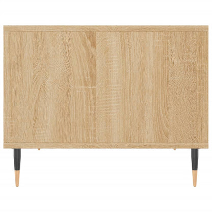 vidaXL Coffee Table Sonoma Oak 60x50x40 cm Engineered Wood