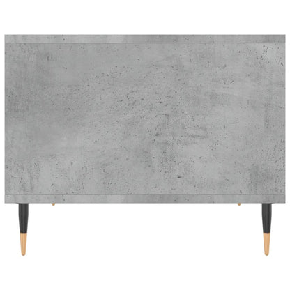 vidaXL Coffee Table Concrete Grey 60x50x40 cm Engineered Wood
