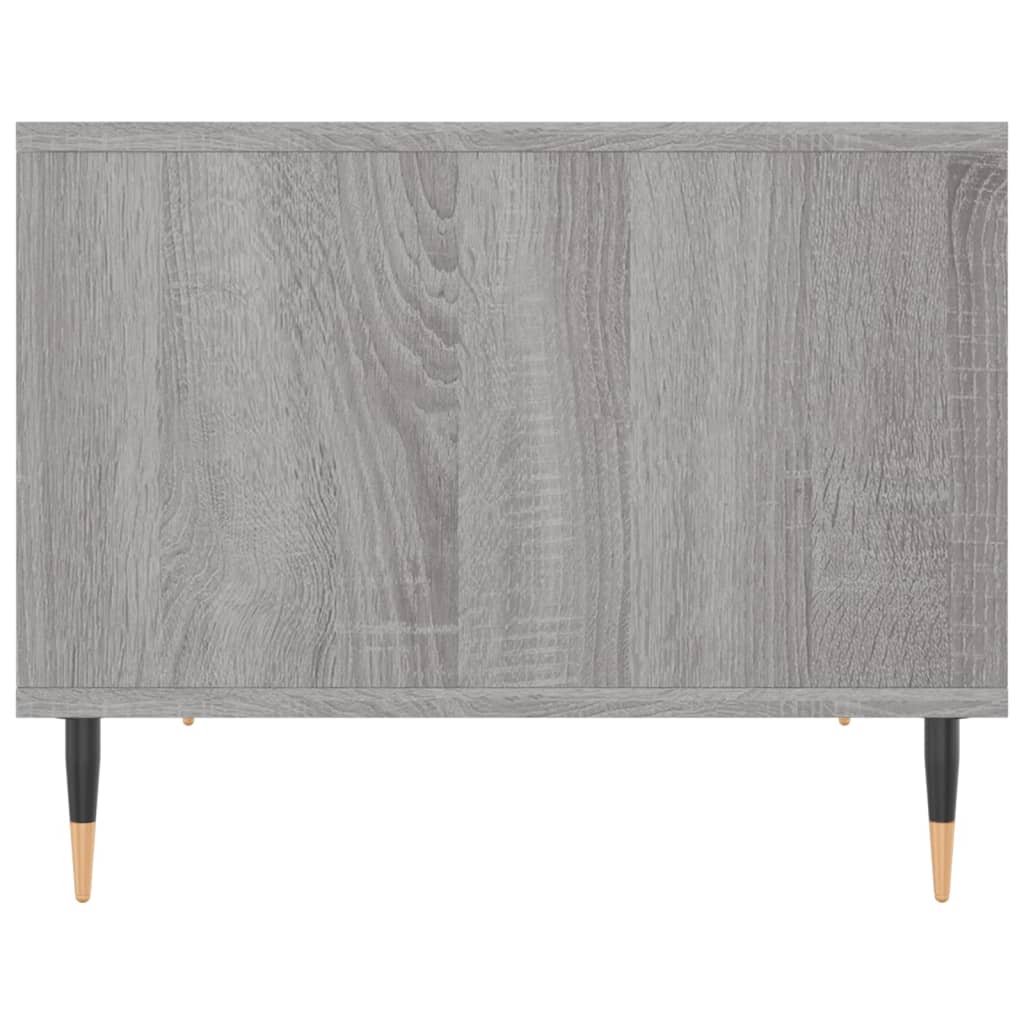 vidaXL Coffee Table Grey Sonoma 60x50x40 cm Engineered Wood