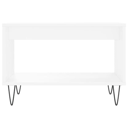 vidaXL Coffee Table White 60x50x40 cm Engineered Wood
