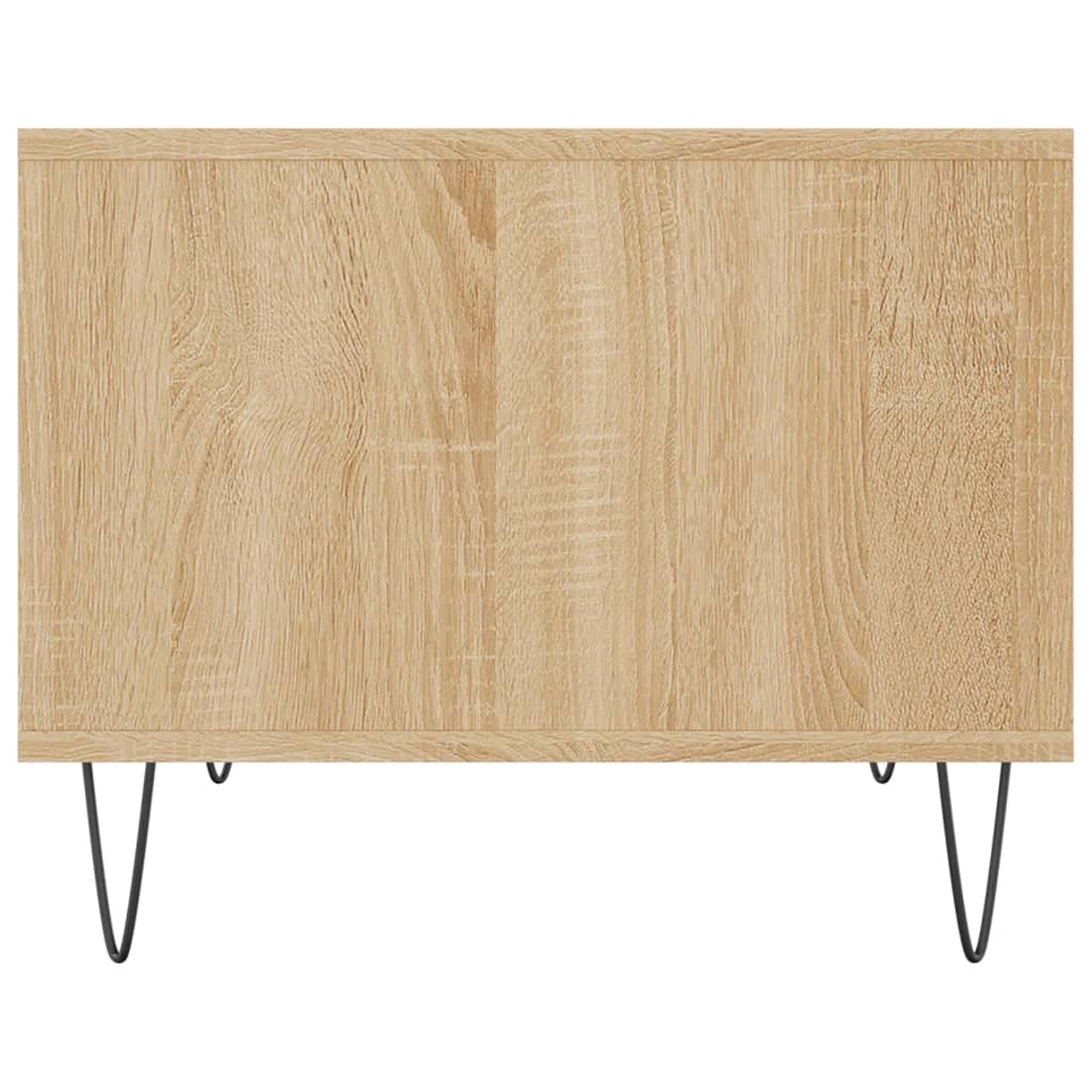 vidaXL Coffee Table Sonoma Oak 60x50x40 cm Engineered Wood