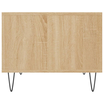 vidaXL Coffee Table Sonoma Oak 60x50x40 cm Engineered Wood