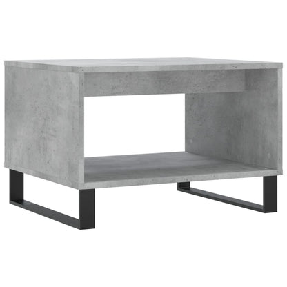 vidaXL Coffee Table Concrete Grey 60x50x40 cm Engineered Wood