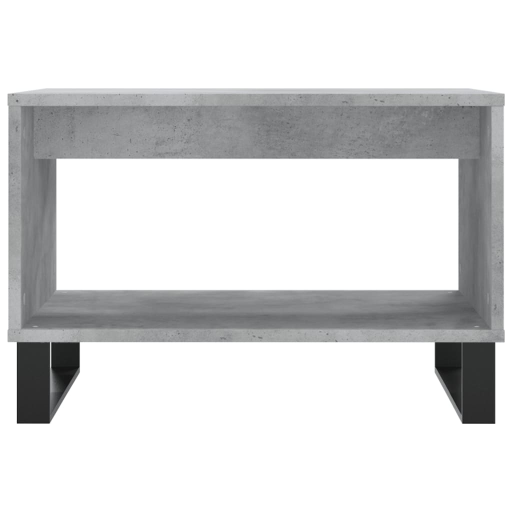 vidaXL Coffee Table Concrete Grey 60x50x40 cm Engineered Wood