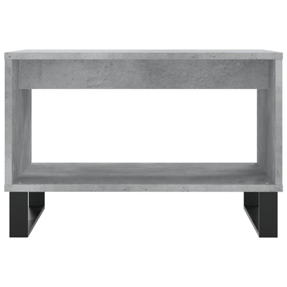 vidaXL Coffee Table Concrete Grey 60x50x40 cm Engineered Wood