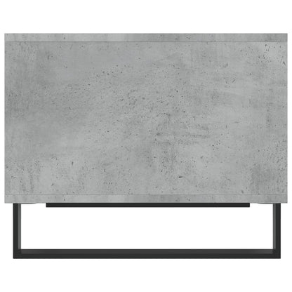 vidaXL Coffee Table Concrete Grey 60x50x40 cm Engineered Wood